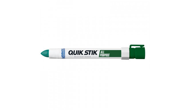 Solid paint marker Markal Quik Stik Paintstik 17mm, green