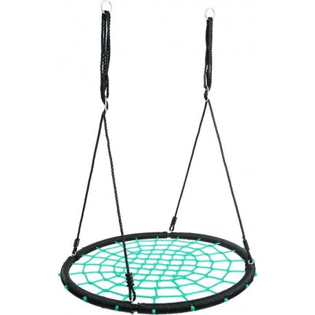Funfit Swing avatud mustriline toonekurepesa kiik lastele 100cm