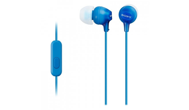 Kõrvaklapid Sony, kõrva sisesesd, mikr. sinine