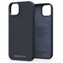 Njord by Elements kaitseümbris Genuine Leather iPhone 14 Plus, must