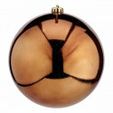 Christmas Bauble Brown Plastic 20 x 20 x 20 cm (12 Units)