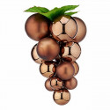 Christmas Bauble Grapes Small Brown Plastic 14 x 14 x 25 cm (18 Units)