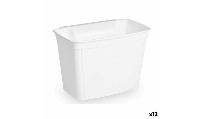 Atkritumu Maisiņu Turētājs Kinvara 02 001 Balts Plastmasa 4 L (12 gb.)