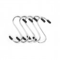 Hook for hanging up Set Silver Metal 7 cm (12 Units)