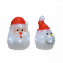 Декоративная фигура Lumineo 491239 LED Внутренность Santa Claus 10,5 x 10,5 x 15 cm