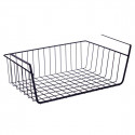Korv Köögiriiulisse Must Raud 42 x 14 x 26 cm (12 Ühikut) Korv Köögiriiulisse Must Raud 42 x 14 x 26 cm (12 Ühikut)