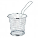 Basket for Presenting Aperitifs Silver Metal 15,5 x 12 x 8 cm (12 Units)