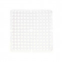 Paklājs Izlietne Caurspīdīgs Plastmasa 28 x 0,1 x 28 cm (12 gb.)