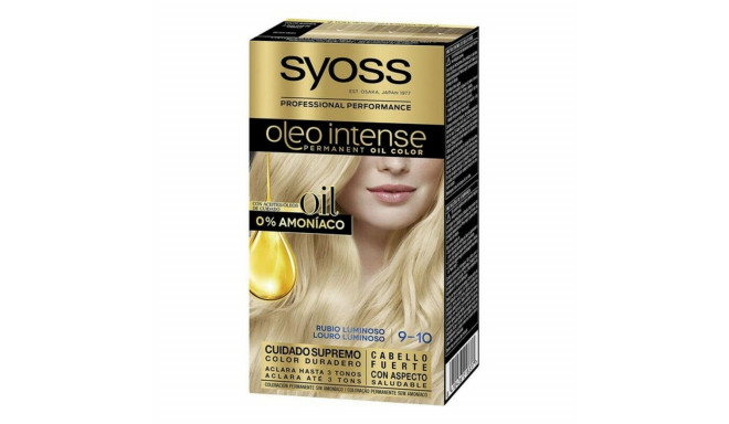 Püsivärv   Syoss Olio Intense Ammooniaagivaba Nº 9,10 Helendavalt hele