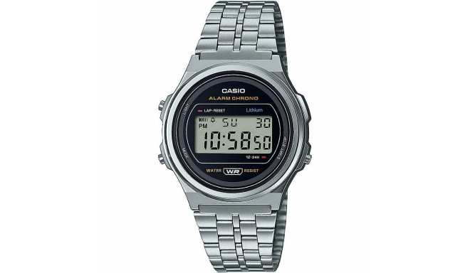 Unisex Watch Casio  A171WE-1AEF Silver (Ø 36 mm) (37,5 mm)