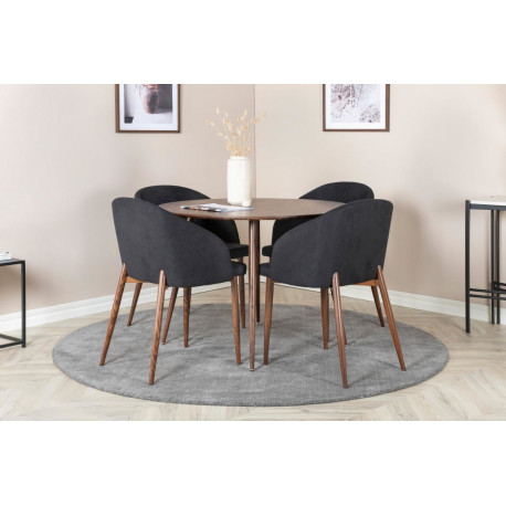 Söögitoa komplekt Plaza&Arch 4 tooli