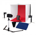 Caruba Portable Fotostudio 50x50x50cm met Losse LED Lampen