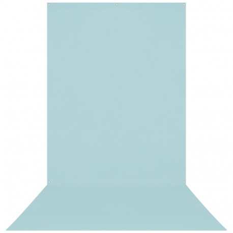 Westcott X Drop Wrinkle Resistant Backdrop Pastel Blauw Sweep (5' x 12')