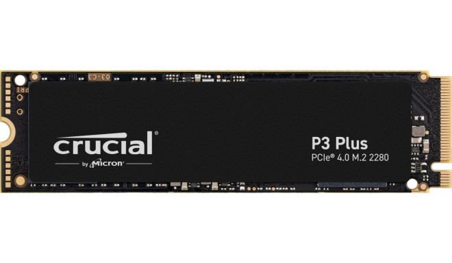 Crucial P3 Plus 500GB M.2 2280 PCI-E x4 Gen4 NVMe SSD (CT500P3PSSD8)