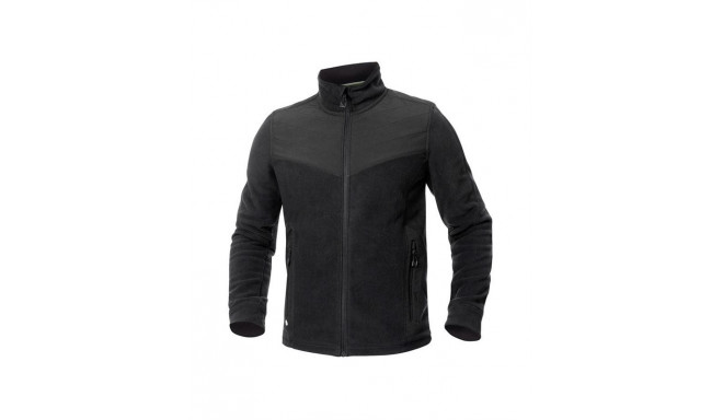 SWEATSHIRT SOFTFLEECE COMBO BLACK L