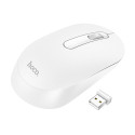 HOCO wireless mouse Platinium 2,4G GM14 white