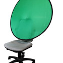 HELIOS Greenscreen Hintergrund für Stühle, 110cm