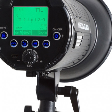 HELIOS stuudio akuvälk TTL-600C/N