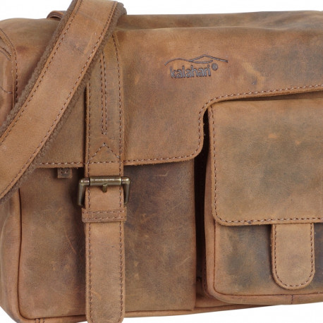 kalahari KAAMA LS-31 Fototasche, Leder braun