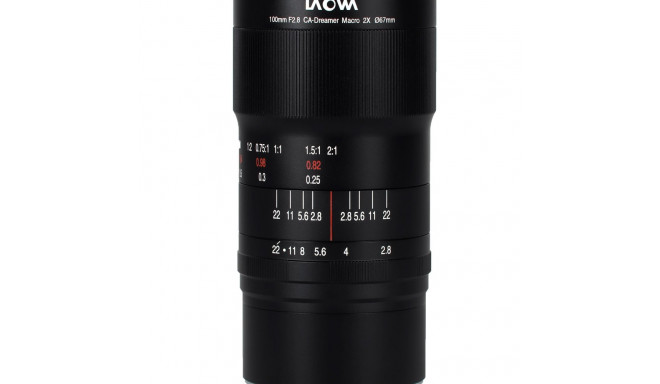 Laowa 100mm f/2,8 2:1 UltraMacro APO objektiiv Canonile