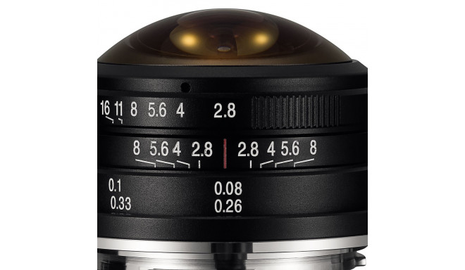 LAOWA 4mm f/2,8 Circ. Fisheye - Nikon Z (APS-C)