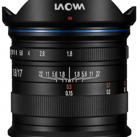 LAOWA 17mm f/1.8 objektiiv MFT