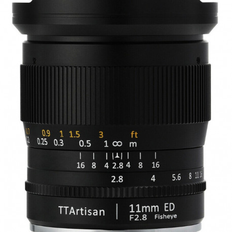 TTARTISAN fisheye-objektiiv 11mm f/2,8 Nikon F (FF)