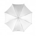 Westcott 32"/81cm Optisch Wit Satijn Paraplu