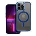 Color Edge Mag Cover case compatible with MagSafe for IPHONE 13 PRO navy blue