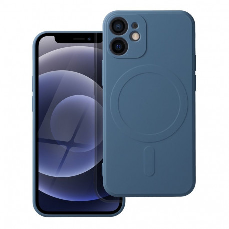 Kaitseümbris Silicone Mag MagSafe Apple iPhone 12 Mini, sinine