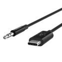 Belkin RockStar™ 3.5mm with USB-C™ Connector audio cable USB C Black