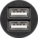 Goobay Dual-USB Car Charger (24 W)