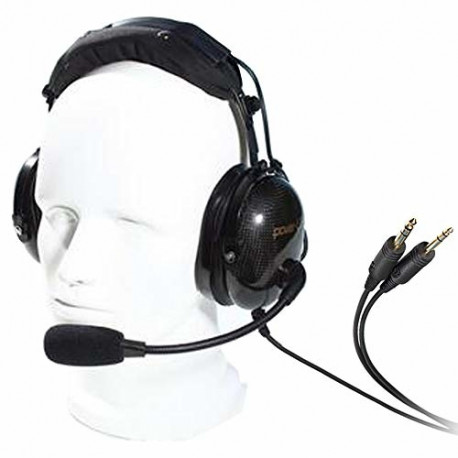 Lennunduse peakomplekt AG-1, kahe pistikuga 6,3mm