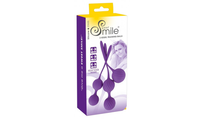 Kulki gejszy-zestaw treningowy 3 szt. Sweet Smile