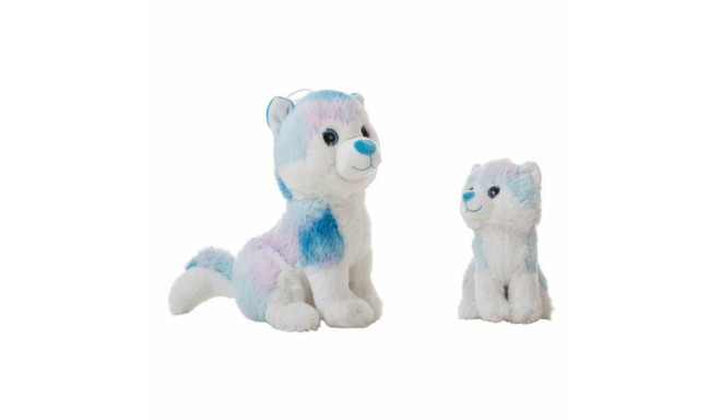 Fluffy toy Blue Husky 28 cm