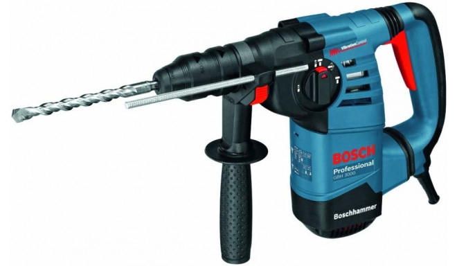 Bosch Rotary Hammer GBH 3000 Professional (blue / black, 780 Watt, incl.)