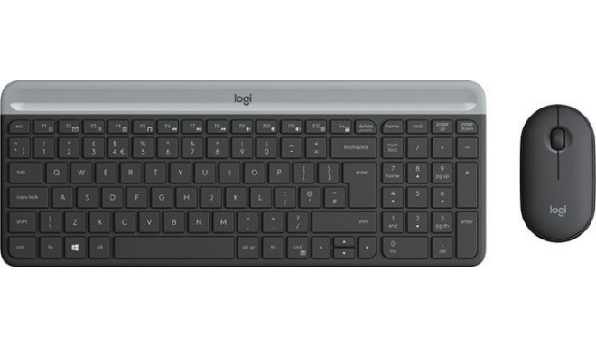 DE Layout - Logitech Wireless Combo MK470 GRAPHITE - 920-009188