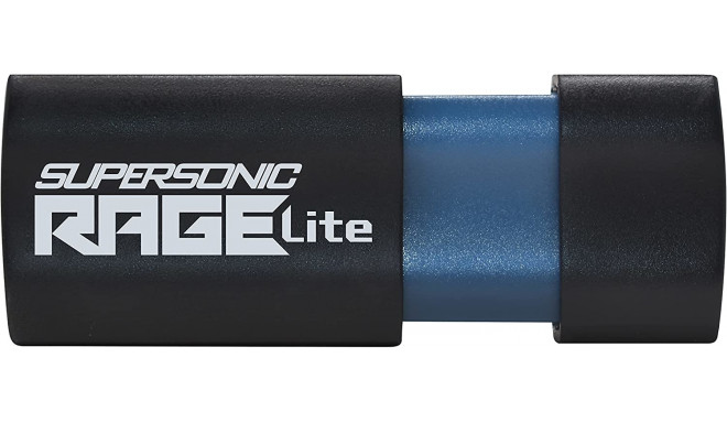 Patriot Supersonic Rage Lite 256 GB, USB stick (black/blue, USB-A 3.2 Gen 1)
