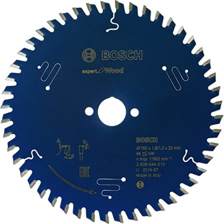 Bosch Circular saw blade Expert for Wood, 160mm, 48T