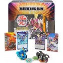 Spin Master Bakugan Baku-Tin Toy Figure (Premium Storage Box with Exclusive Darkus Sectanoid Bakugan