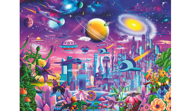 Ravensburger pusle 200 tk Kosmiline linn