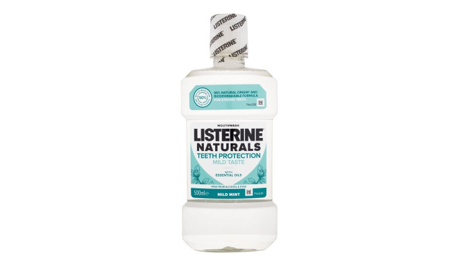 Listerine Naturals Teeth Protection Mild Taste Mouthwash (500ml)