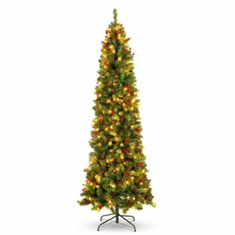 Новогодняя ёлка DKD Home Decor Зеленый Металл полиэтилен 70 x 70 x 210 cm