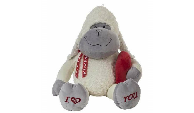 Fluffy toy Amour 38 cm Heart Ship