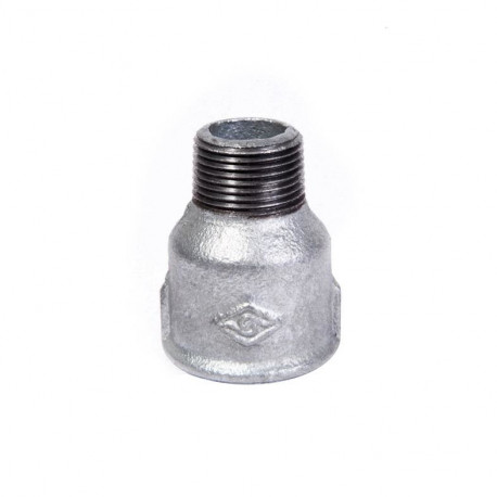 BRASS COUPLING 3/4X1/2 ZN V/I