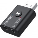 Bluetooth audio transmitter AK276D BT 5.0 2W1