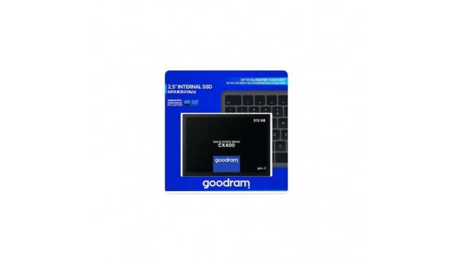 GOODRAM SSD 2.5" SATA3 512GB EU SSDPR-CX400-512-G2