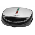 Clatronic ST/WA 3670 sandwich maker 800 W Black, Stainless steel