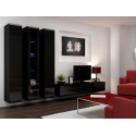 Cama TV Stand VIGO '180' 30/180/40 black/black gloss Cama TV Stand VIGO '180' 30/180/40 black/black gloss