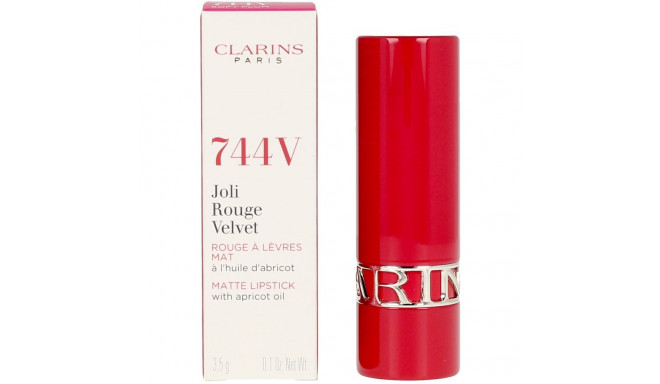 CLARINS JOLI ROUGE VELVET #744V-soft plum 3.5 gr